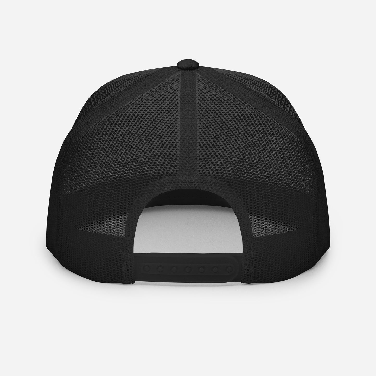 Unisex Mesh Back Trucker Cap | Black | FRTF Logo (Embroidered)