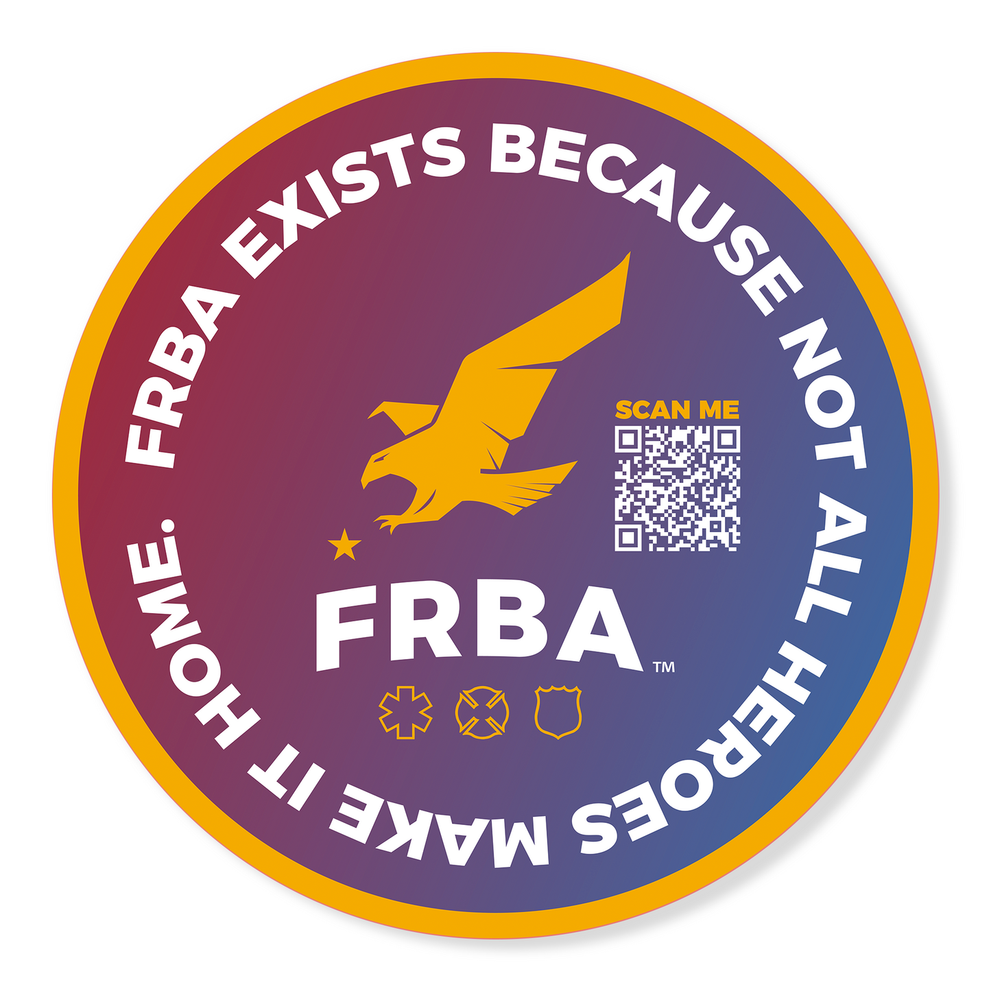 10 Pack FRBA Vinyl Stickers