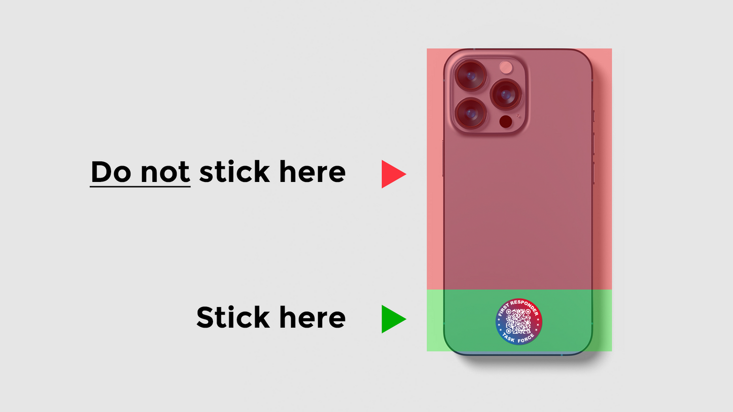 Tap Tag® Sticky Tag (FRTF Digital Business Card)