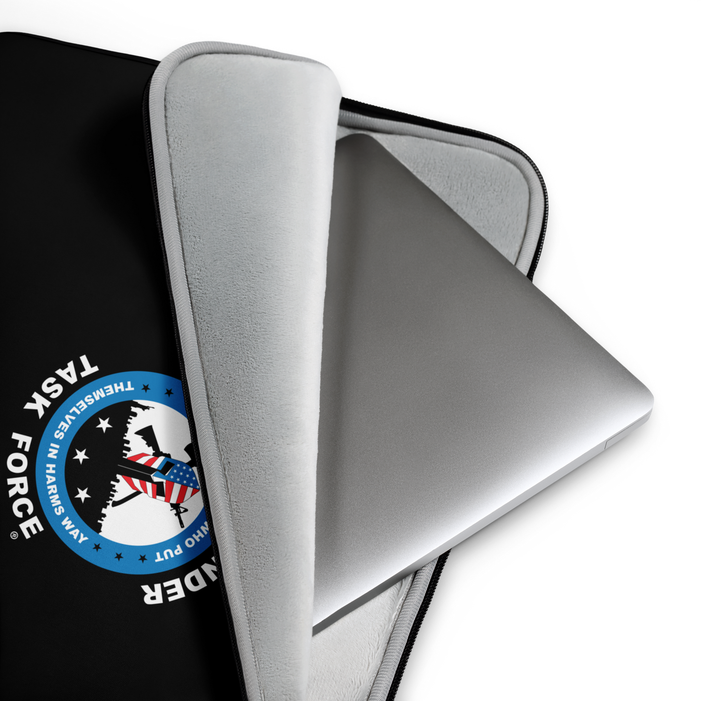 Laptop Sleeve | Black | FRTF Branded (Printed)