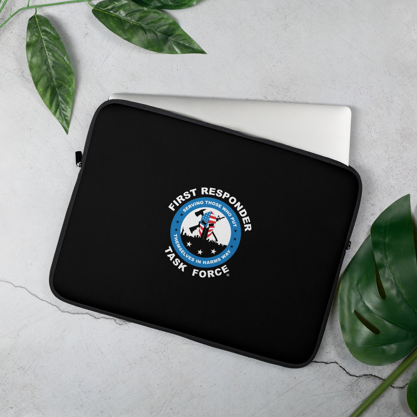 Laptop Sleeve | Black | FRTF Branded (Printed)