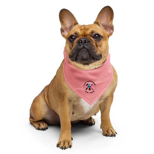 Dog Bandana | Pink | FRTF Logo (Printed)