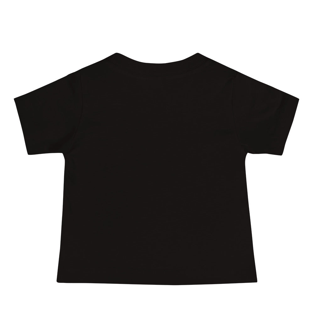 Baby Jersey Short Sleeve Tee | Black | FRTF Branded (Printed)