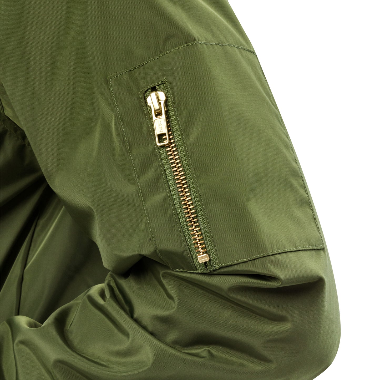 Unisex Premium Recycled Bomber Jacket | Army Green | FRTF Branded (Embroidered)