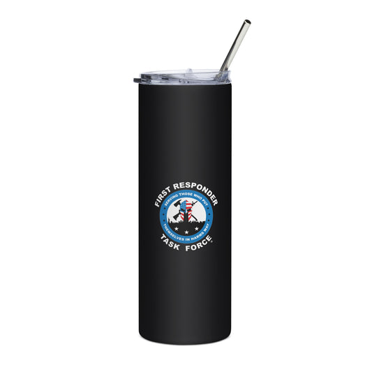 Stainless Steel Tumbler | Black | FRTF Branded (Printed)