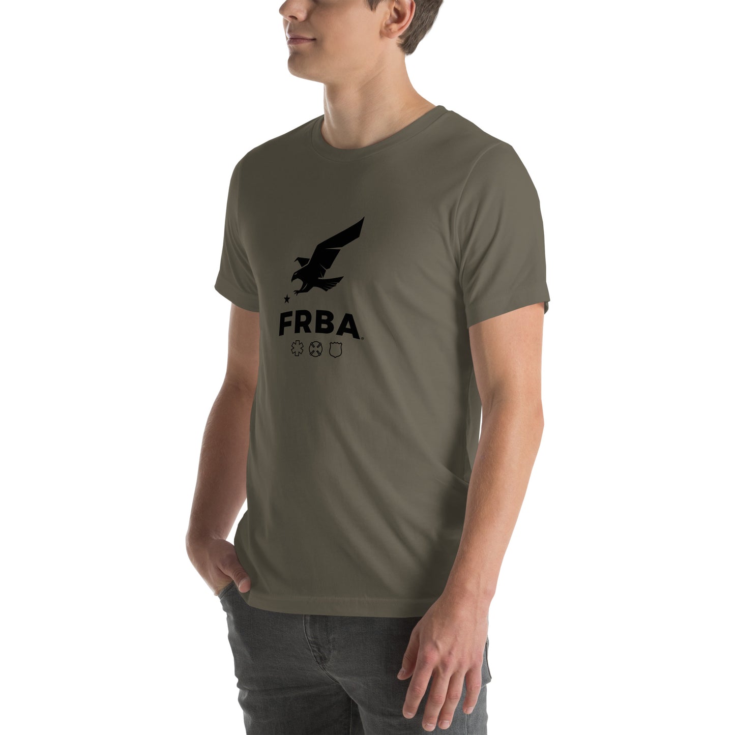 Unisex T-shirt | Multiple Colors Available | FRBA Branded + Not All Heroes Make It Home™ (Printed)