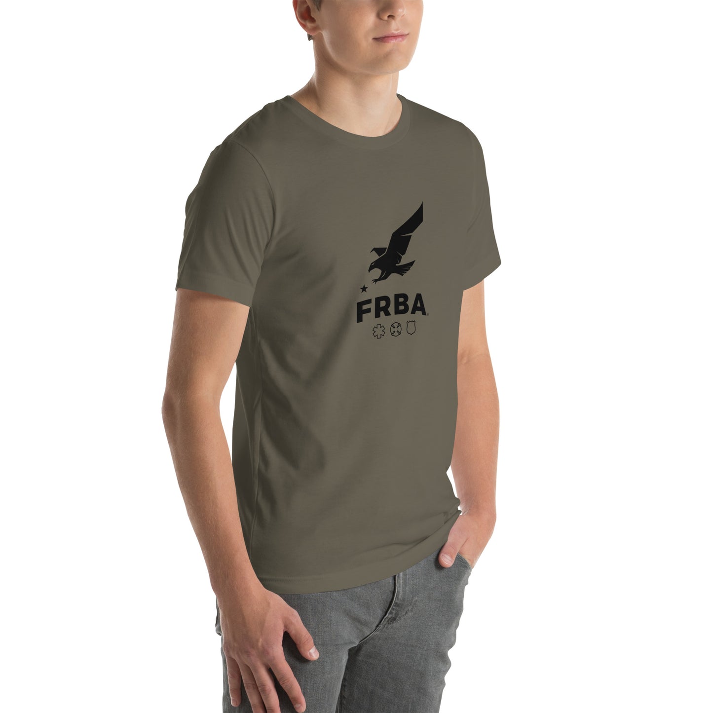 Unisex T-shirt | Multiple Colors Available | FRBA Branded + Not All Heroes Make It Home™ (Printed)